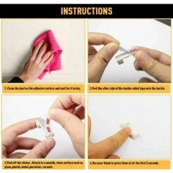 FVO Clips Câbles Adhésifs Rangement De Gestion De Câble Support Organiseur De Fils Electriques Pour Cordon Dans La Voiture, La Maison Ou Le Bureau - Lot De 40 (Blanc) -Scie électrique stationnaire Soldes Boutique 66999922 4