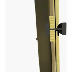 ABRI FRANçAIS Kit Clôture Bois Massif | 4m De Longueur | Pin Sylvestre Traité Autoclave Vert | Hauteur : 1,82m | 2m Entre Poteaux Métalliques -Scie électrique stationnaire Soldes Boutique 67310765 3