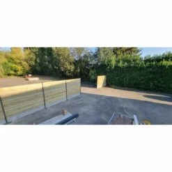 ABRI FRANçAIS Kit Clôture Bois Massif | 20m De Longueur | Pin Sylvestre Traité Autoclave Vert | Hauteur : 1,82m | 2m Entre Poteaux Métalliques 8 ABRI FRANçAIS Kit Clôture Bois Massif | 20m De Longueur | Pin Sylvestre Traité Autoclave Vert | Hauteur : 1,82m | 2m Entre Poteaux Métalliques -Scie électrique stationnaire Soldes Boutique 67311911 2