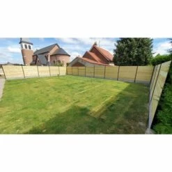 ABRI FRANçAIS Kit Clôture Bois Massif | 20m De Longueur | Pin Sylvestre Traité Autoclave Vert | Hauteur : 1,82m | 2m Entre Poteaux Métalliques 11 ABRI FRANçAIS Kit Clôture Bois Massif | 20m De Longueur | Pin Sylvestre Traité Autoclave Vert | Hauteur : 1,82m | 2m Entre Poteaux Métalliques -Scie électrique stationnaire Soldes Boutique 67311911 5